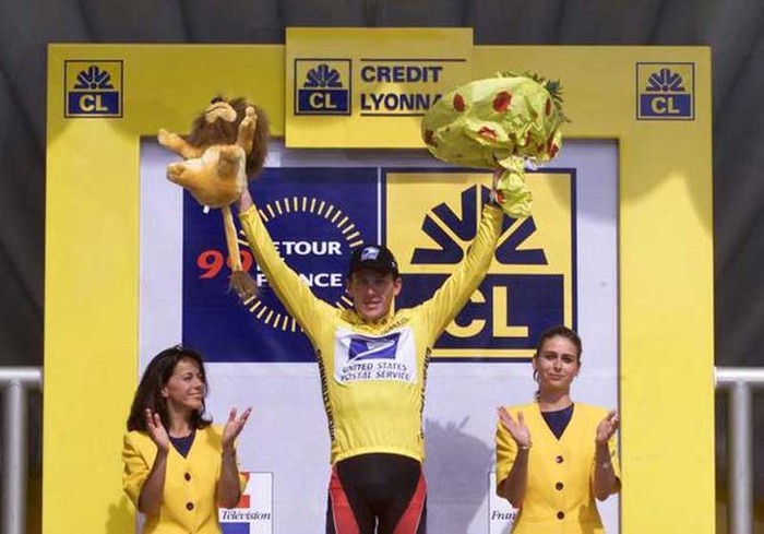 Lance Amstrong 1999 – 2005: 7 lần vô địch Tour de France liên tiếp, thành tích xuất sắc nhất trong lịch sử hơn 100 năm tồn tại của cuộc đua nổi tiếng này, và cũng là kỷ lục trong lịch sử môn đua xe đạp.